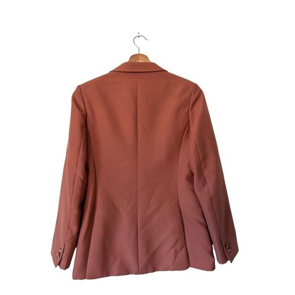 St. Michael Burnt Orange Women's Blazer Euro 38 US Size 6 Professional Business - Picture 3 of 15